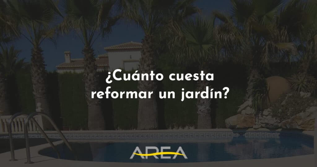 precio reformar jardín