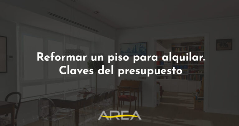 reformar un piso para ponerlo en alquiler